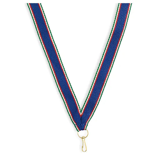 NASTRINO BLU E TRICOLORE