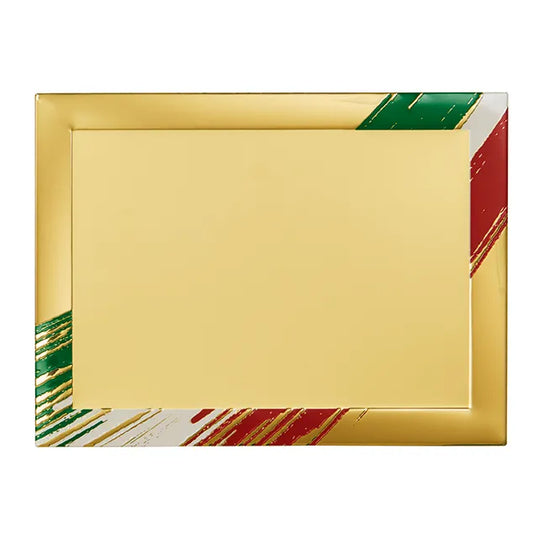 TARGA ALESSANDRIA ORO/TRICOLOR