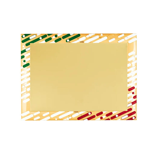 TARGA PIACENZA ORO/TRICOLORE